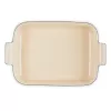 Le Creuset Rectangular Heritage Stoneware 32x24cm / 4L μαύρο