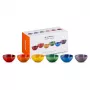 LE CREUSET σετ 6 κεραμικών μπολ 330ml σε διάφορα χρώματα