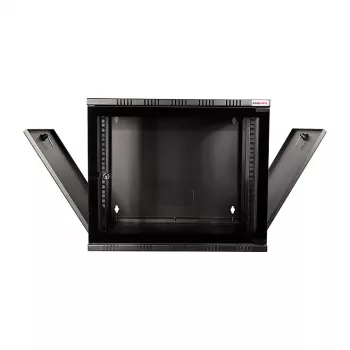 LOGILINK επιτοίχιο κουτί SOHO 19 ιντσών 12U 540*550, Flatpack, μαύρο