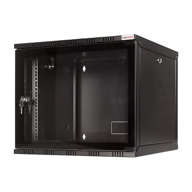 LOGILINK επιτοίχιο κουτί SOHO 19 ιντσών 12U 540*550, Flatpack, μαύρο