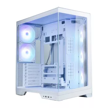 Zalman D50 Κουτί PC ATX Mid-Tower, 3x ανεμιστήρες 120mm, λευκό
