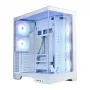 Zalman D50 Κουτί PC ATX Mid-Tower, 3x ανεμιστήρες 120mm, λευκό