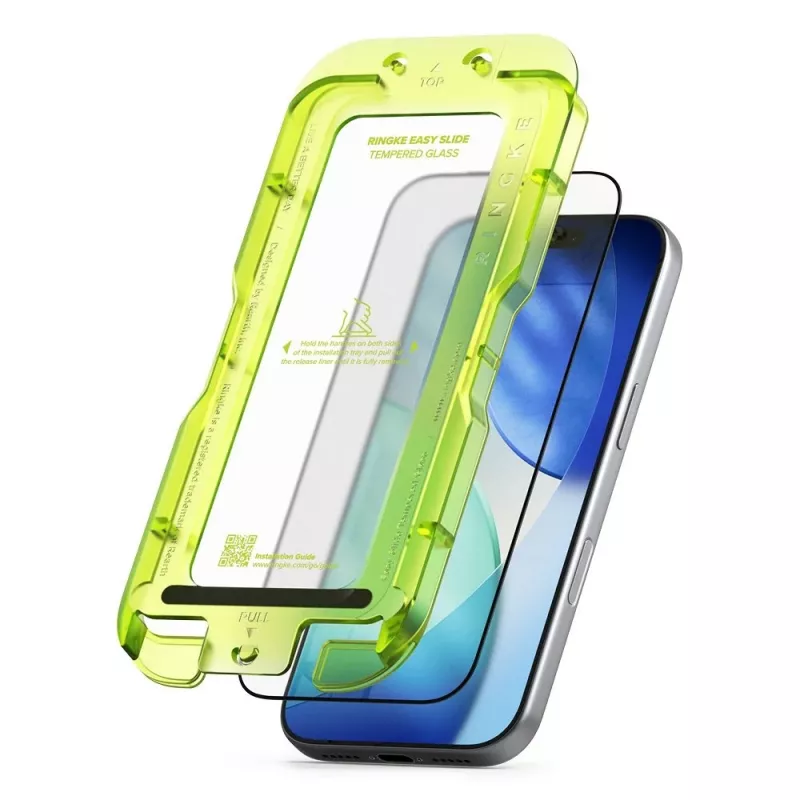 RINGKE EASY SLIDE 2ER-PACK ΠΡΟΣΤΑΣΙΑ ΟΘΟΝΗΣ ΠΑΝΖΕΡΓΚΛΑΣ IPHONE 17 PRO MAX / 18 PRO MAX ΜΑΥΡΟ