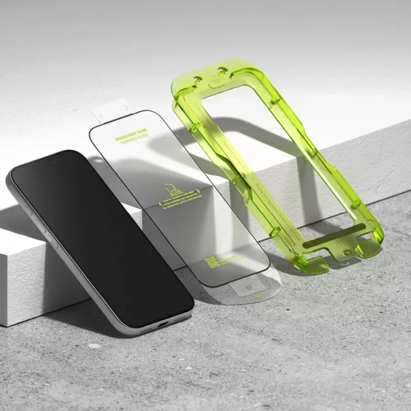 RINGKE EASY SLIDE 2ER-PACK ΠΡΟΣΤΑΣΙΑ ΟΘΟΝΗΣ ΠΑΝΖΕΡΓΚΛΑΣ IPHONE 17 PRO MAX / 18 PRO MAX ΜΑΥΡΟ