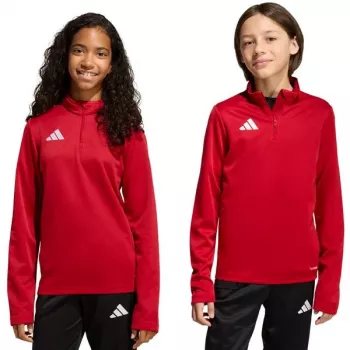 adidas Entrada 26 παιδικό προπονητικό μπλουζάκι φούτερ κόκκινο JZ6636 116cm