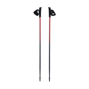 Nordic Walking Pro Trainer 110cm μπαστούνια Viking κόκκινο/μαύρο