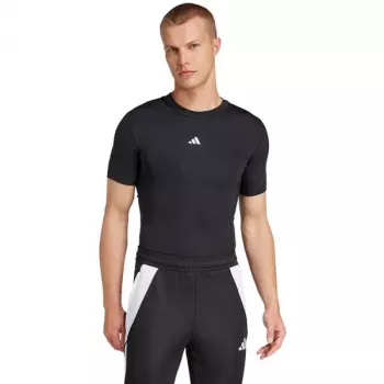 Ανδρικό adidas Techfit κοντομάνικο T-Shirt μαύρο JP4674 S
