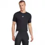 Ανδρικό adidas Techfit κοντομάνικο T-Shirt μαύρο JP4674 S