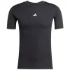 Ανδρικό adidas Techfit κοντομάνικο T-Shirt μαύρο JP4674 S
