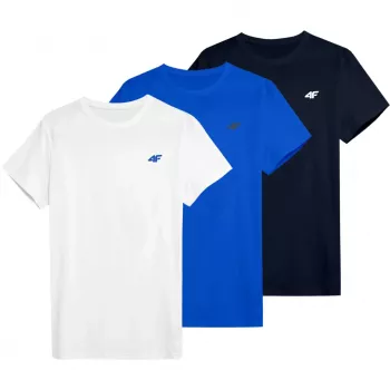 Ανδρικό T-Shirt 4F M4479 λευκό, μπλε, navy 4FWSS26TTSHM4479 90S M
