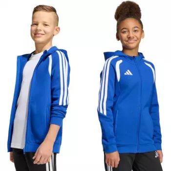 adidas Tiro 26 League Sweat Full Zip Hoodie παιδικό φούτερ μπλε KF9102 164cm