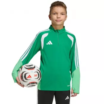 Παιδικό αθλητικό μπουφάν adidas Tiro 26 Competition Training Top πράσινο KA7573 140cm