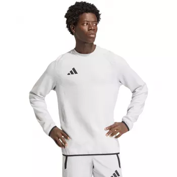 adidas Tiro 26 Travel Crew ανδρικό φούτερ ανοιχτό γκρι KD3323 2XL