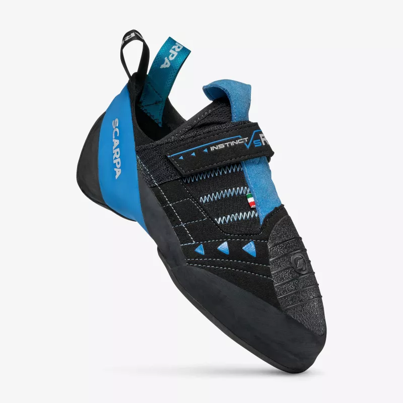 Scarpa Instinct VSR Αναρριχητικά Παπούτσια - black/azure Μέγεθος: 45
