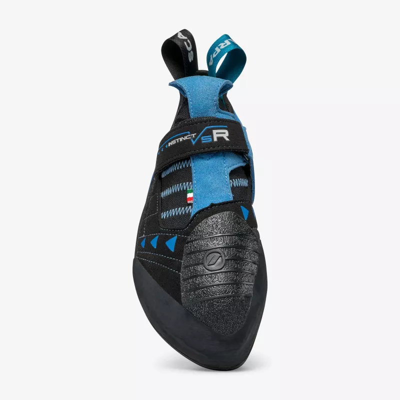 Scarpa Instinct VSR Αναρριχητικά Παπούτσια - black/azure Μέγεθος: 45