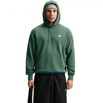Nike Club FT PO Hoodie ανδρικό φούτερ με κουκούλα πράσινο FN3866 323 XL