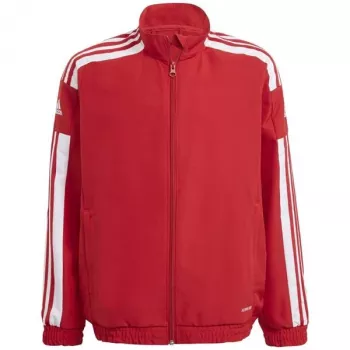 Παιδικό μπουφάν adidas Squadra 21 Presentation Jacket κόκκινο GP6439 116cm