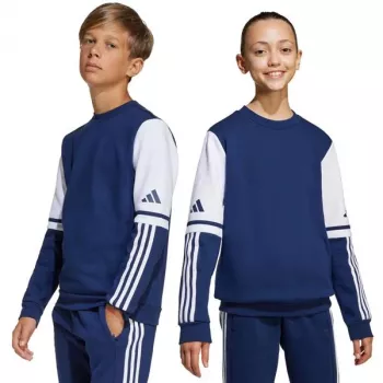 Παιδικό μπλουζάκι adidas Squadra 25 Sweat Crew μπλε ναυτικό JD4814 140cm