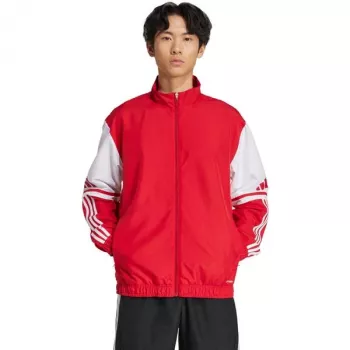 Ανδρικό αθλητικό μπουφάν adidas Squadra 25 Presentation κόκκινο JD2969 XL