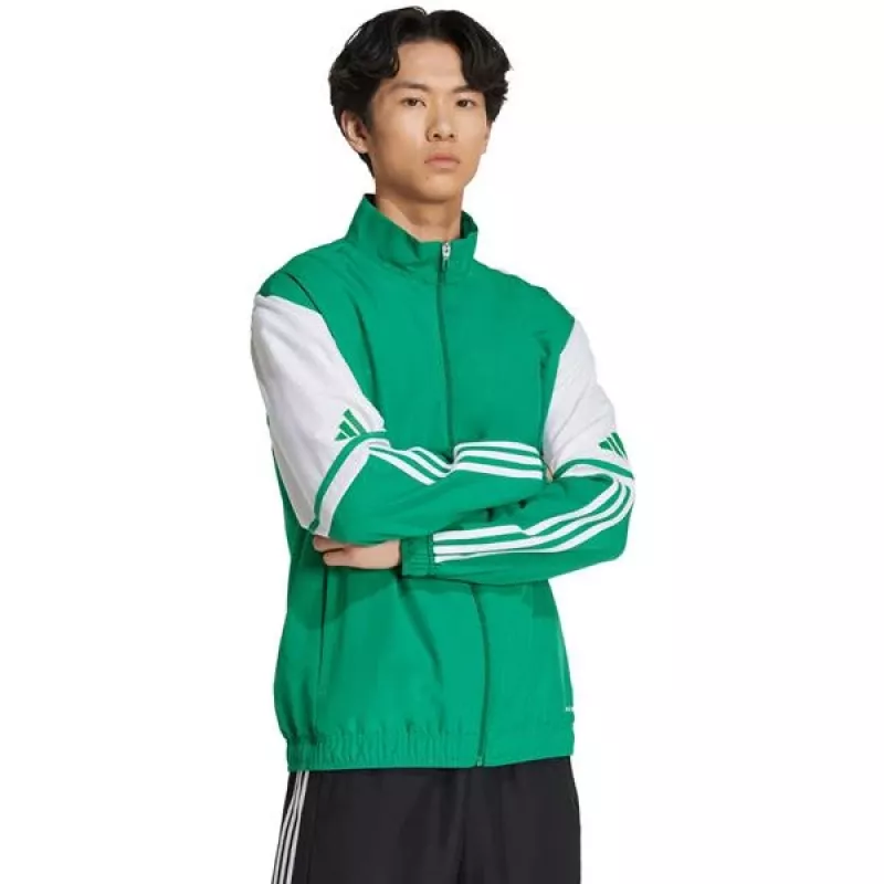 adidas Squadra 25 Presentation ανδρικό αθλητικό μπουφάν πράσινο JP3165 M