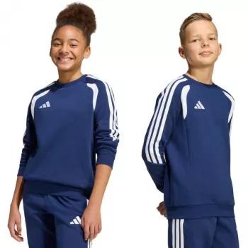 Παιδικό φούτερ adidas Tiro 26 League Sweat Crew θαλασσί KF5821 140cm