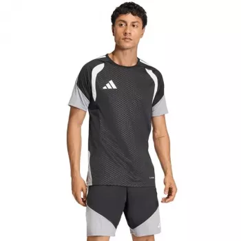 adidas Tiro 26 Competition Training ανδρικό αθλητικό μπλουζάκι μαύρο-γκρι-λευκό JX4254 S