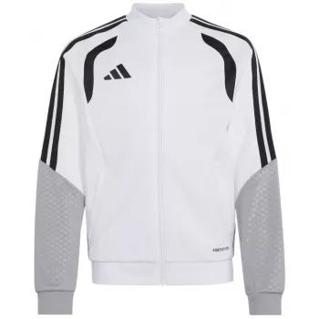 Παιδικό αθλητικό μπλουζάκι adidas Tiro 26 Competition Training λευκό-γκρι KA7716 164cm
