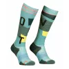 Ortovox Freeride Long Socks Cozy γυναικείες χιονοδρομικές κάλτσες - ice waterfall