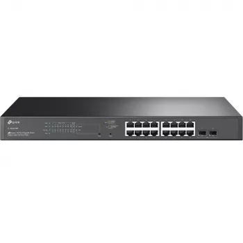 TP-Link JetStream TL-SG2218P Δικτυακός διακόπτης Managed L2/L2+ Gigabit Ethernet (10/100/1000) υποστήριξη PoE 1U μαύρο