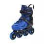 Meteor Loky πατίνια inline μαύρο-μπλε 17484-17485 34-37