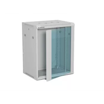 A-LAN ALANTEC 19 15U 600x450 επιτοίχιο κουτί, γκρι