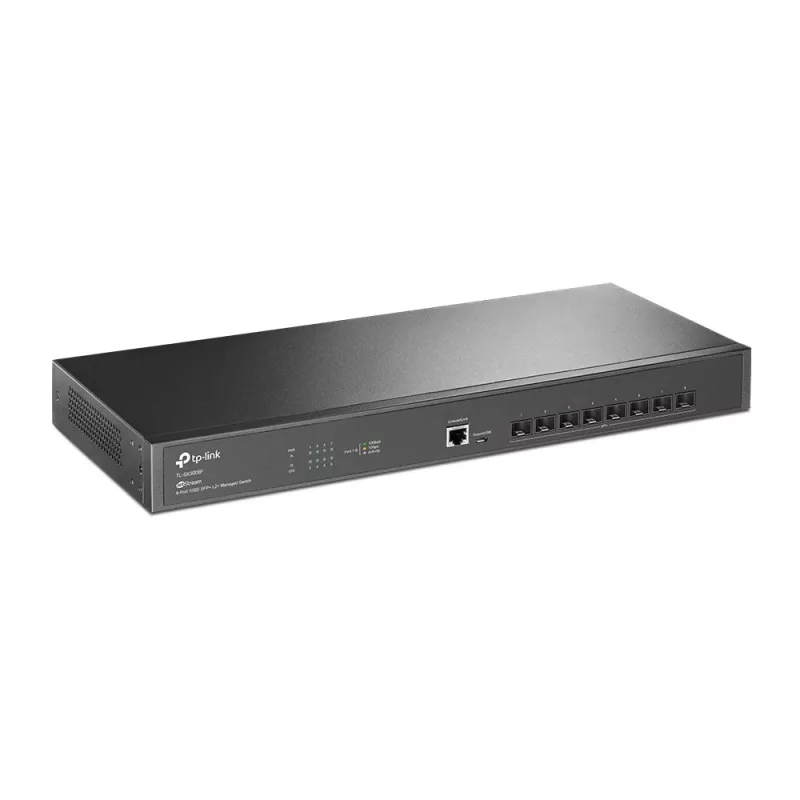 TP-Link JetStream TL-SX3008F Διακόπτης δικτύου Managed L2/L3 Μαύρο