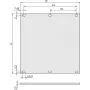 SCHROFF 4U 42HP αλουμινένια μπροστινή πλάκα, ανοδιωμένη/χρωματισμένη, τοποθέτηση rack 19 ιντσών 30847463