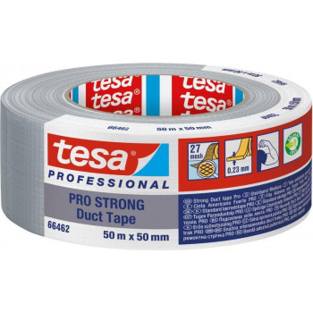 tesa Υφασμάτινη ταινία Pro-Strong 66462-00003-00 Ταινία επισκευής Γκρι 50 m x 50 mm