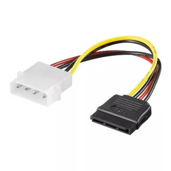 EXSYS Καλώδιο τροφοδοσίας S-ATA 1 x 4 Pin σε 1 x 15 Pin, 15 cm (EX-K3610)