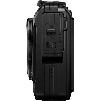 OM System Tough TG-7 Μαύρη Ανθεκτική Compact Φωτογραφική Μηχανή, 12 MP, 4K Video, Αδιάβροχη 15m