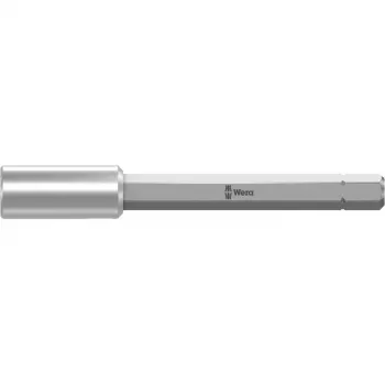 Wera 893/1/1 Universalhalter 75 mm 1/4 inch Sechskant με υποδοχή ανοξείδωτου χάλυβα και ισχυρό μόνιμο μαγνήτη 05091103001