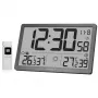 KIENZLE Jumbo NEO LCD Επιτοίχιο ρολόι καιρού γκρι