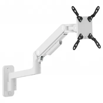 EQUIP 650140 Βάση τοίχου Full-Motion για οθόνες 17-49 ίντσες, 20 kg, Λευκό