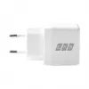 EFB Elektronik G301CE 30W USB-C GaN Σετ φορτιστή με καλώδιο USB-C 2m, Λευκό