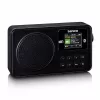 Lenco PDR-033BK φορητό ραδιόφωνο DAB+/FM με Bluetooth και επαναφορτιζόμενη μπαταρία - μαύρο