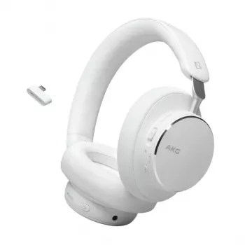 AKG N9 Hybrid ασύρματα over-ear ακουστικά με adaptive ANC, Bluetooth 5.3 - λευκό