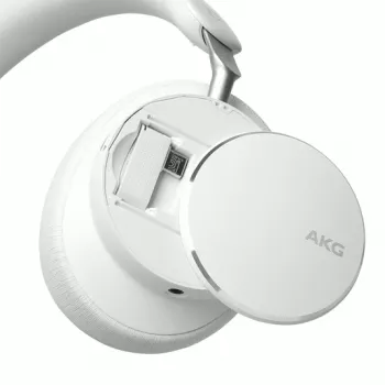 AKG N9 Hybrid ασύρματα over-ear ακουστικά με adaptive ANC, Bluetooth 5.3 - λευκό