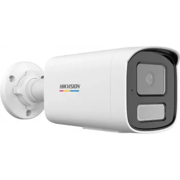 Hikvision DS-2CD1T47G3-LIU(4mm) 4MP ColorVu Lite IP Bullet Κάμερα με Λευκό Φως, Ενσωματωμένο Μικρόφωνο, IP67, PoE