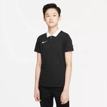 Nike Dri-FIT Park 20 Παιδικό Polo Μπλουζάκι Μαύρο CW6935-010 XS