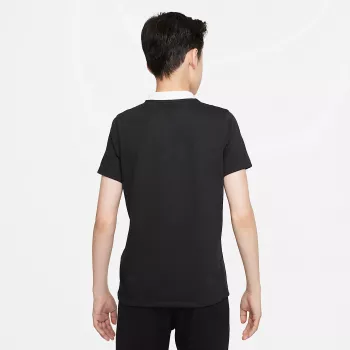 Nike Dri-FIT Park 20 Παιδικό Polo Μπλουζάκι Μαύρο CW6935-010 XS