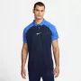 Nike Academy Pro ανδρικό πόλο με κοντό μανίκι Obsidian/λευκό M