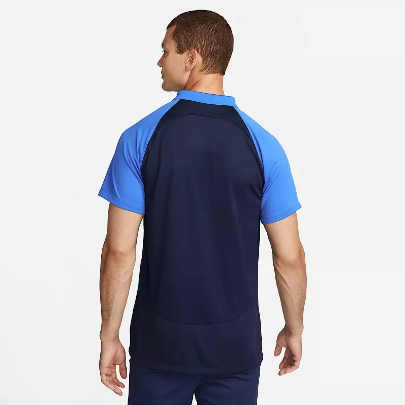 Nike Academy Pro ανδρικό πόλο με κοντό μανίκι Obsidian/λευκό M