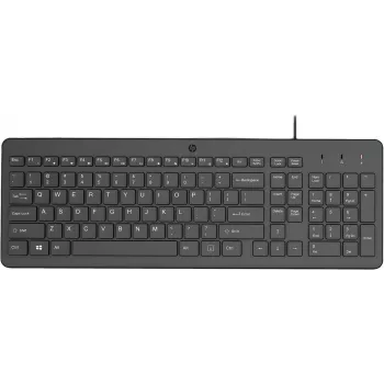 HP 150 Ενσύρματο Πληκτρολόγιο Τουρκικό Q USB Μαύρο 664R5AA#AB8