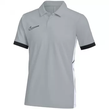 Nike Dri-FIT Academy παιδικό πολο μπλούζα ποδοσφαίρου γκρι FZ9763 012 XL